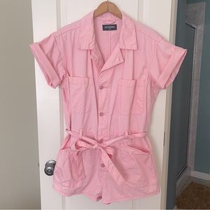 Kittenish by Jessie James Decker Pink Romper/Jumpsuit